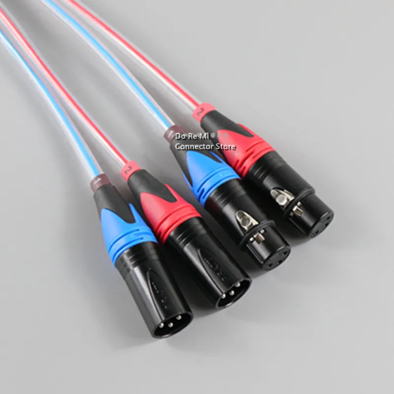 Audio NEW 2 CHANNEL SNAKE CABLE XLR Female/Male Multi-channel audio signal cable car Stage lighting transmission signal cable