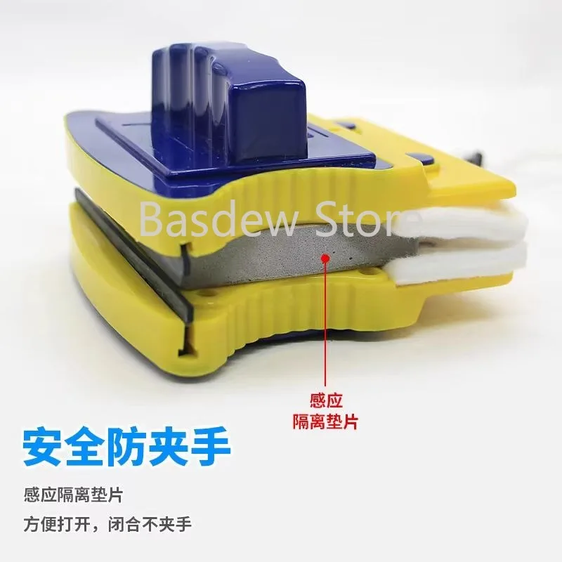 Suitable for high-rise Windows and home cleaning, double-layer hollow super magnetic wipe glass artifacts