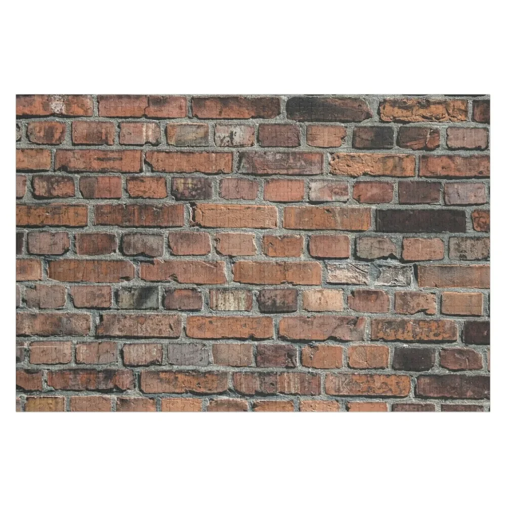 

Brick Wall Texture Bricks Dark Light Rough Jigsaw Puzzle Custom Photo Customized Gifts For Kids Puzzle