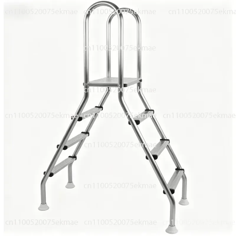 Double-sided Stainless Steel 304 Pool Ladder with Safety Fittings