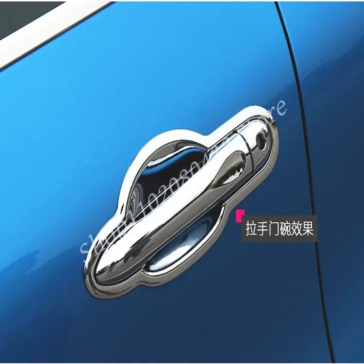

For Megane Iii 2008 - 2015 Chrome Handle Cover Trim 3 Mk3 2009 2010 2011 2012 2013 2014 Accessories Stickers Car Styling