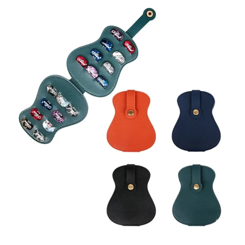 

Large Capacity Pick Storage Bag, Guitar Picks Storage Box, Universal Picks Bag with Texture
