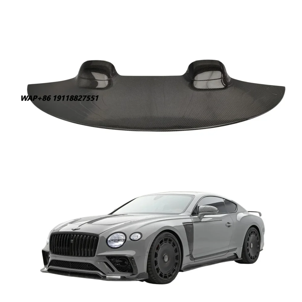 Dry Carbon Fiber Convertible Top Lid Cover for  Continental GTC MSY Style Decoration