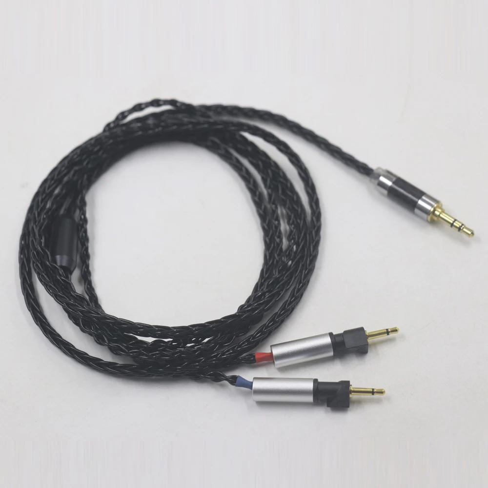 كابل سماعة رأس هالدين-بلاك جيلي تايوان للهاوية ديانا ، 7N Litz OCC ، TC X1226lite ، V2 ، TC ، Pin