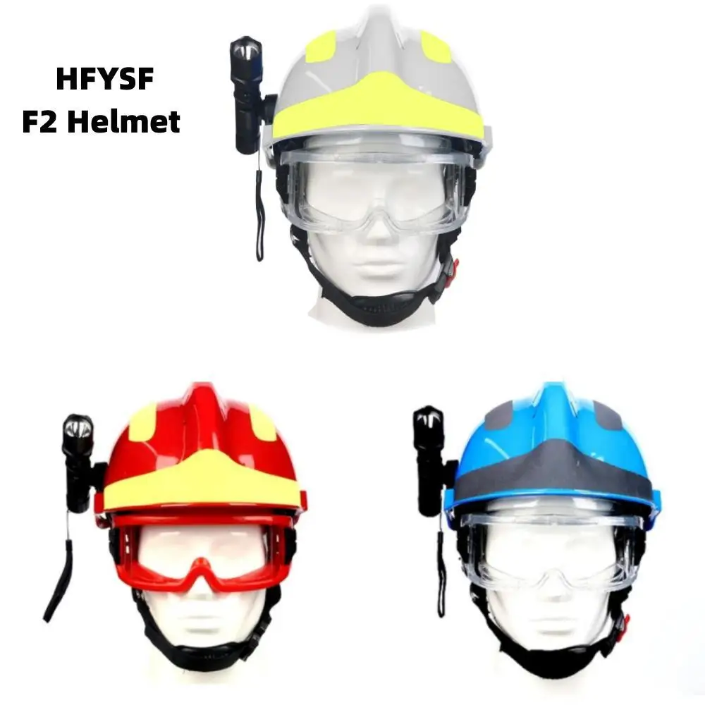 firefighter-protective-helmetemergency-rescue-firefighting-abs-helmet-with-headlamp-and-gogglesf2-safety-rescue-helmet