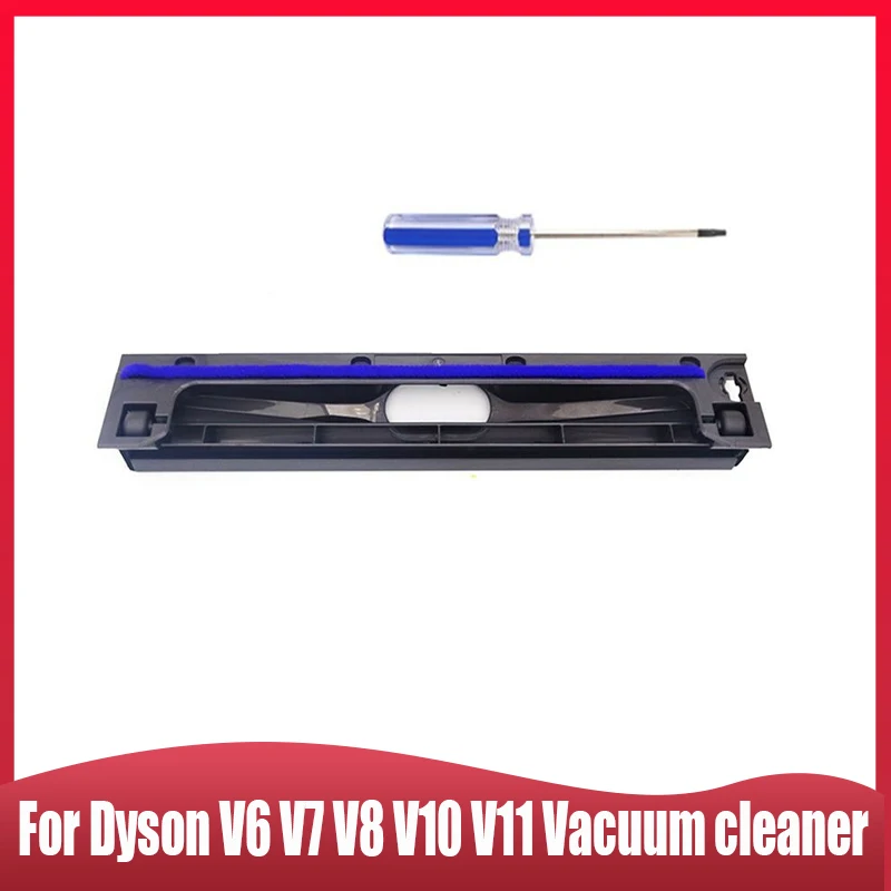 Para Dyson V6 V7 V8 V10 V11 aspiradora cepillo de suelo cabezal de rodillo suela inferior, cubierta inferior de cepillo de tiras de felpa suave