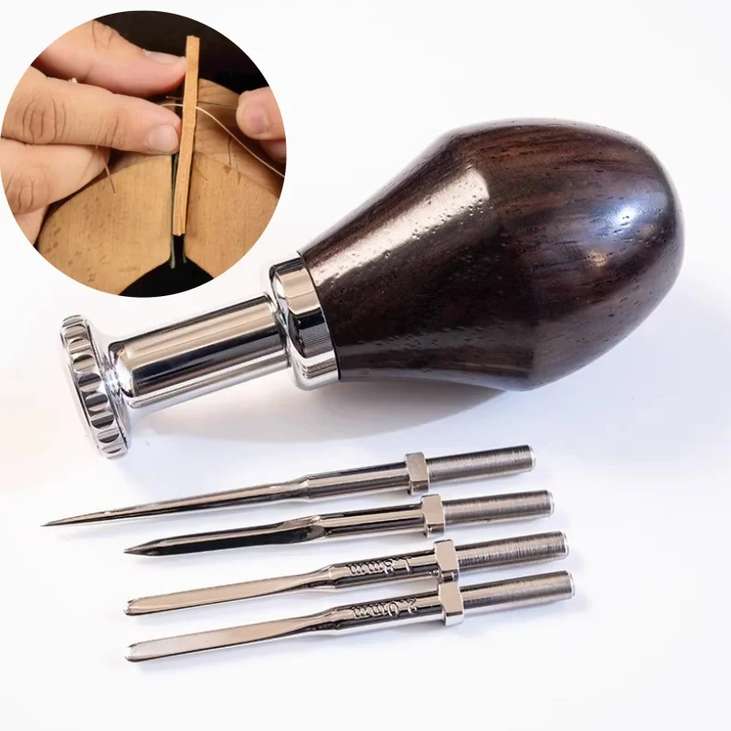 

Шило для кожи 1.8 мм, 2.0 мм, ручной работы, для самостоятельного изготовления кошельков, ремней, обуви, для разметки и вспомогательной разметки линий, вспомогательный инструмент