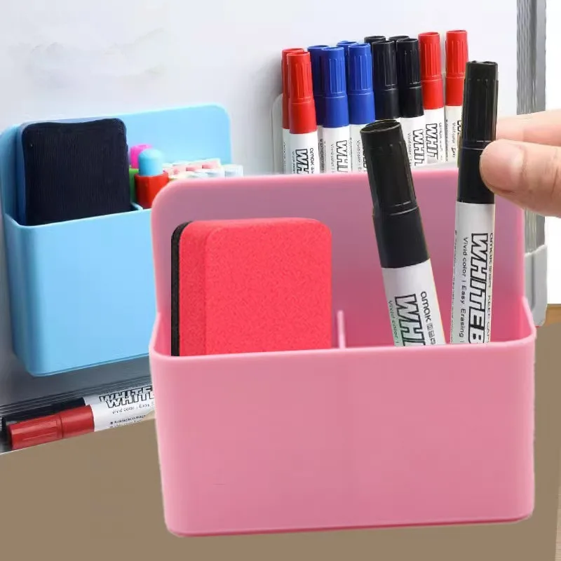 

Magnetic Dry Erase Markers Magnetic Pen Pencil Holders Storage Organizer For Whiteboard Refrigerator Locker Magnetic Surfaces