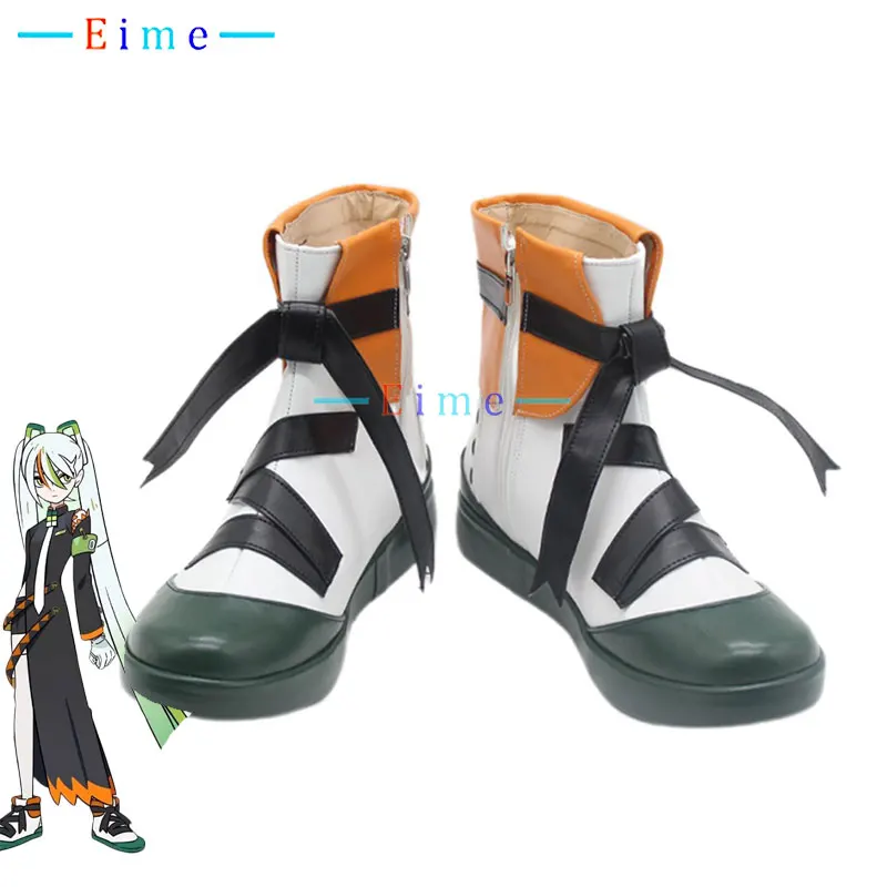 

Sirfetch'd Cosplay Shoes PU Leather Shoes Halloween Carnival Boots Anime Lauchzelot Cosplay Props Custom Made