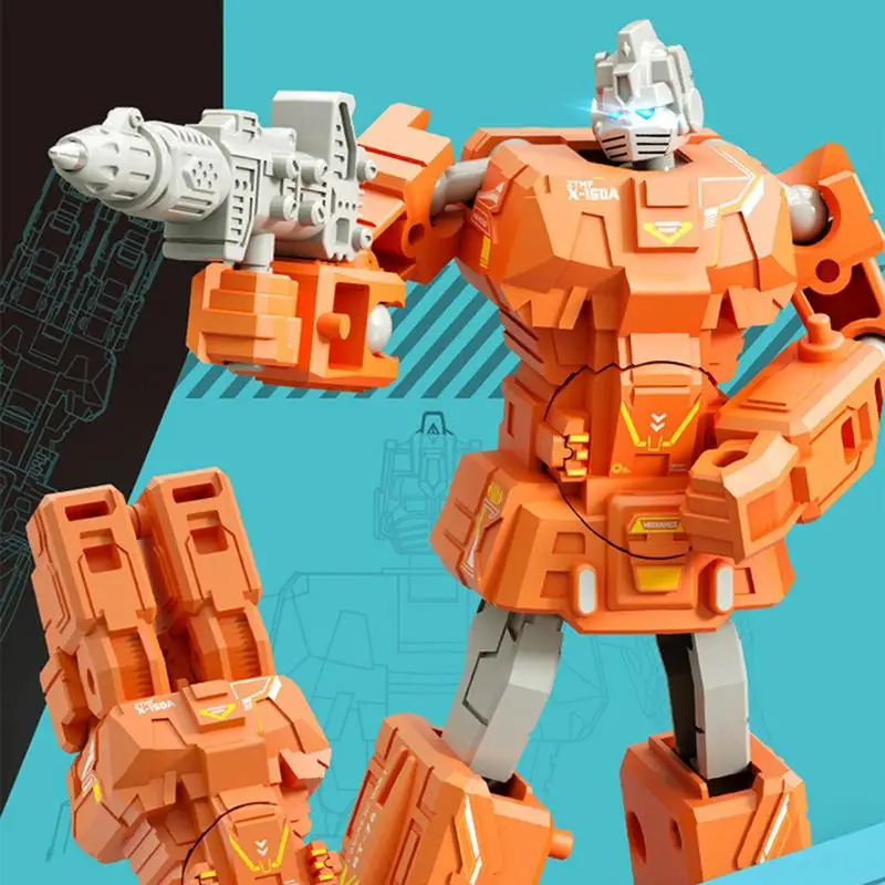 Creatieve Vervorming Robot Vorm Gel Pen Jongen Zwarte Inkt Gel Pen Afneembaar Dagboek Schrijven Examen Leren Kantoorbenodigdheden Cadeau