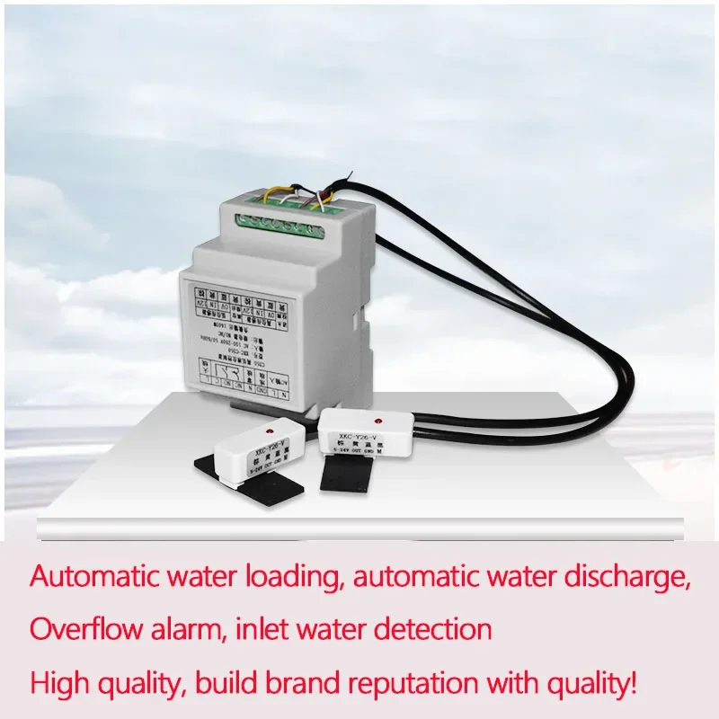 Liquid Level Switch 220V Water Tower Water Level Automatic Controller Domestic Water Pump Water Tank Induction Liquid Sensor