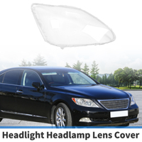 UXCELL 1 Pcs Car Front Right Headlight Lens Cover for Lexus LS430 2004-2006 Clear Automobiles Car Lights Shell