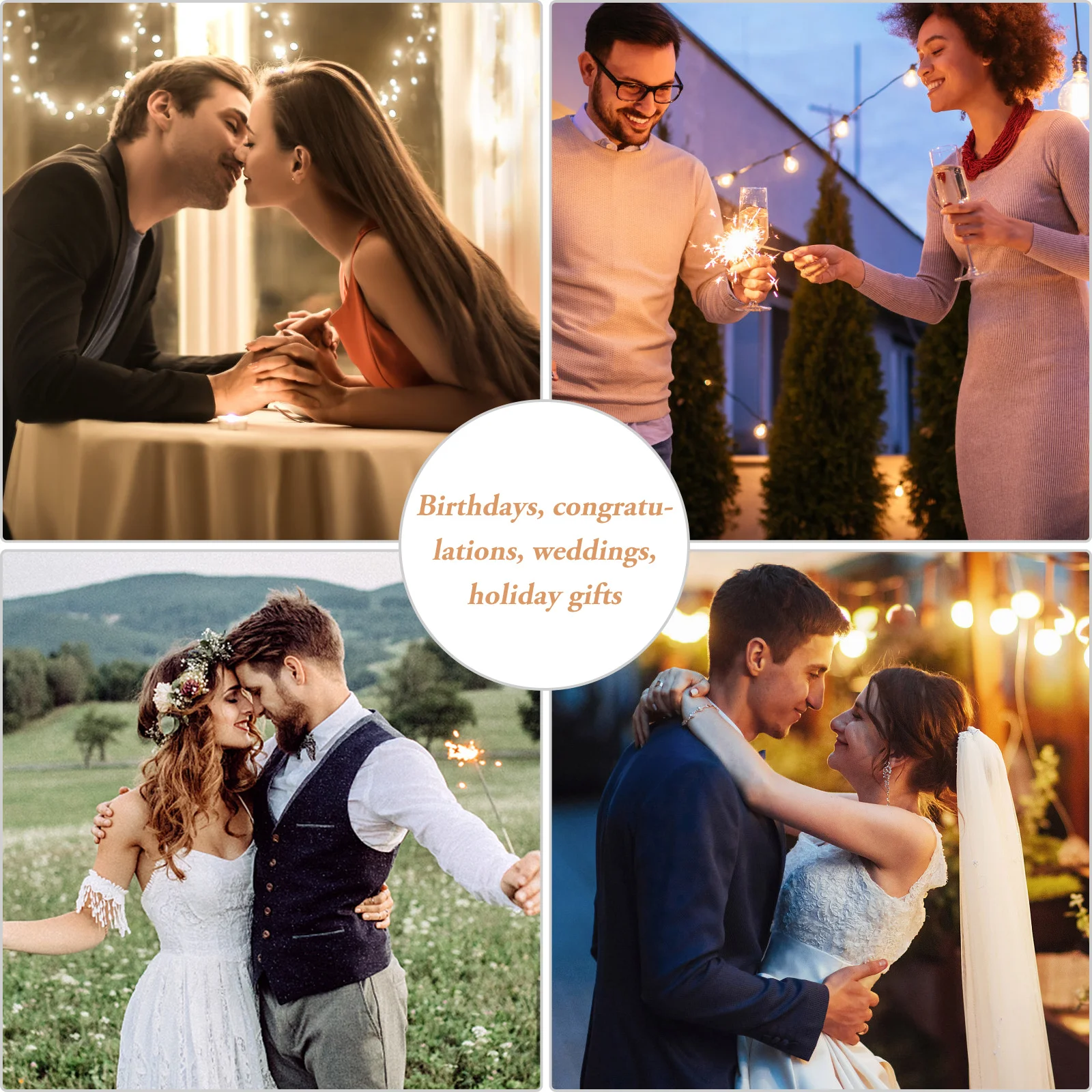 

6pcs Waterproof String Lights 2M 20Led Plum Blossom Operated Submersible Lamp For Party Decoration Diving Light