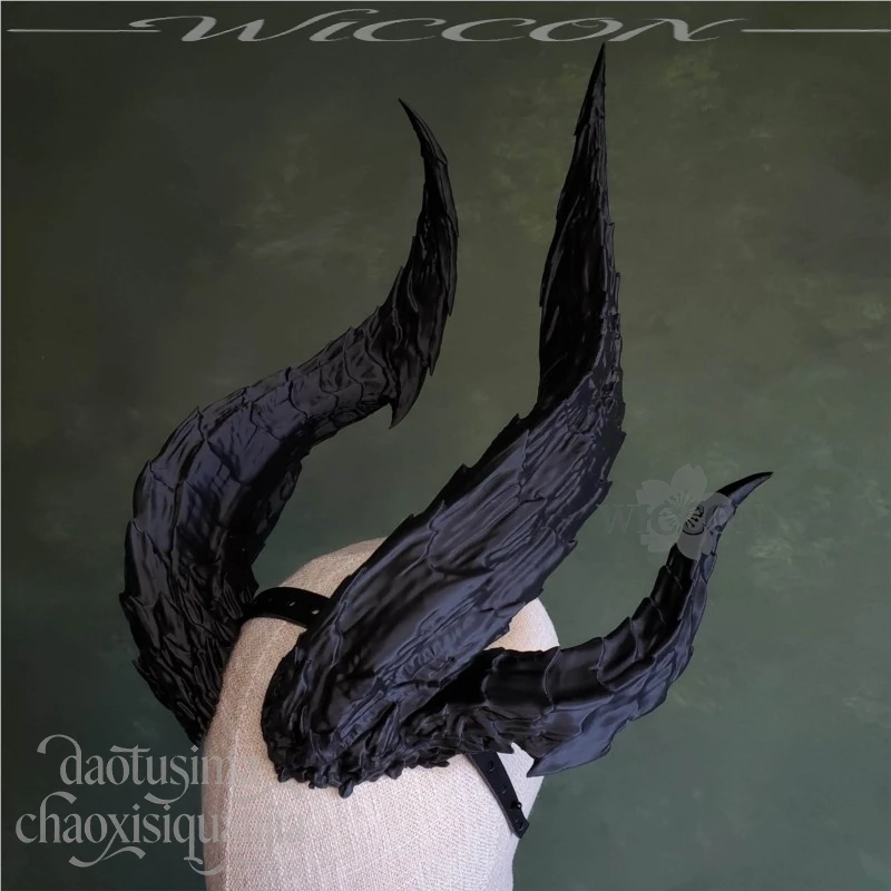 

Косплей-реквизит Raphael: 3D-рога из полимолочной кислоты, меховые головные уборы для косплея, драконьи/демонические головные уборы для Хэллоуина, игр, Comic Con, фестивалей (Bg3)