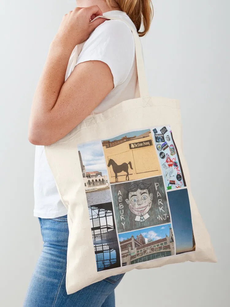 

Asbury Park Collage Tote Bag canvas bags canvas tote bag university shopper bag canvas shopping