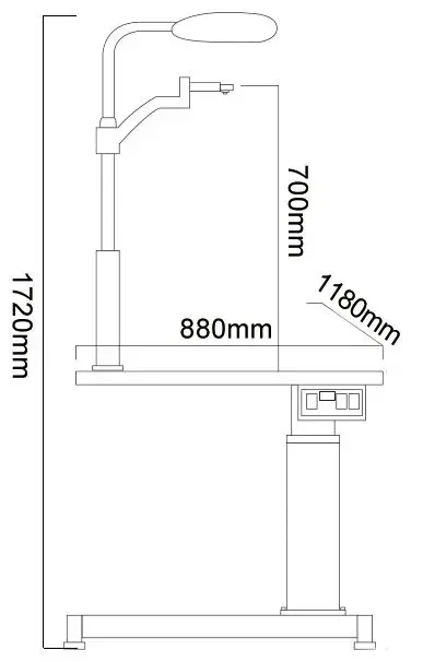 Factory Price Optometry Unit and Chair for ophthalmic Clinic and Optical Store