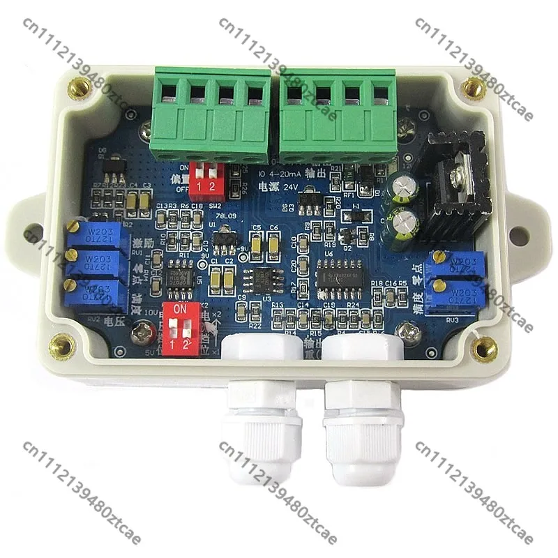 2Pcs Weighing Transmitter Load Cell Amplifier 4-20mA 0-5V 0-10V Voltage Current Output