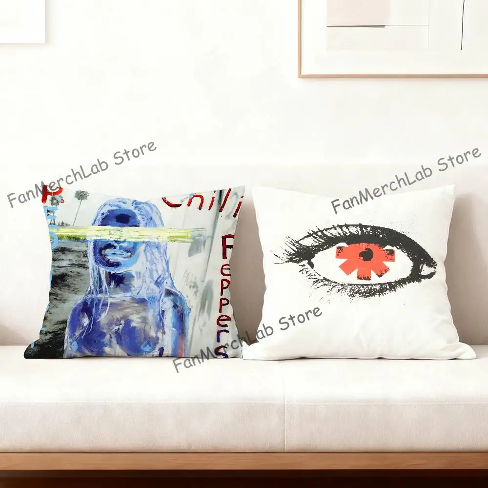 R-Red Hot C-Chili Cushion For Bedroom Car Coffee Shop Room and Living Room Sofa Decorative Pillow Cover Case