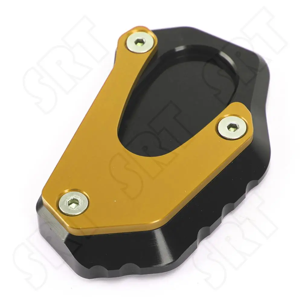 Apto para suzuki dl1050 xt v-strom 1050 dl 1050xt abs 2019-2023 suporte lateral da motocicleta extensor placa suporte de estacionamento almofada de extensão