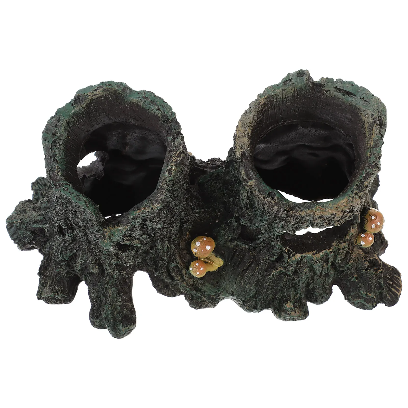 

Aquariumresin Stump Tree Branch Fish Tank Sculpture Underwater Ornament Wide Holes Safe For Fresh Salt Water Fish Tank