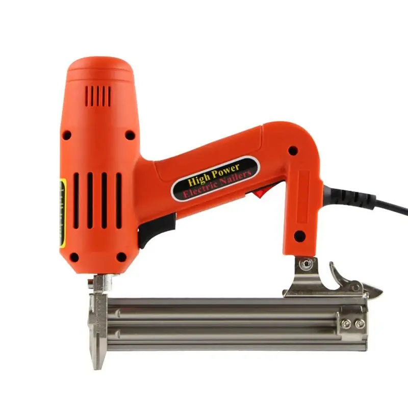 Electric Nail Gun Nail Gun, Nailing Stapler, Shooter, Woodworking, Pneumatic Accessory, Straight Nail, 220V, 1800W