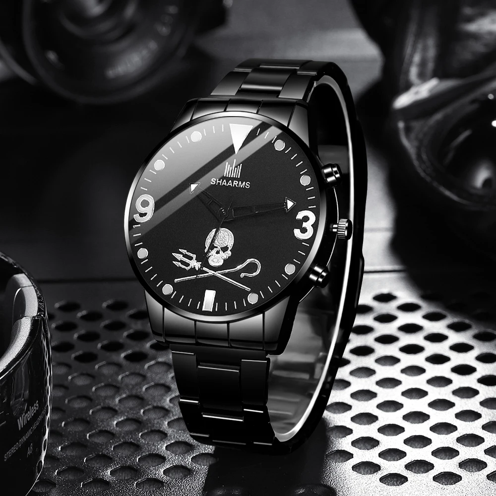 New men's fashionable quartz watch versatile daily wear party Valentine's day party Easter Ramadan Halloween Christmas New Year'