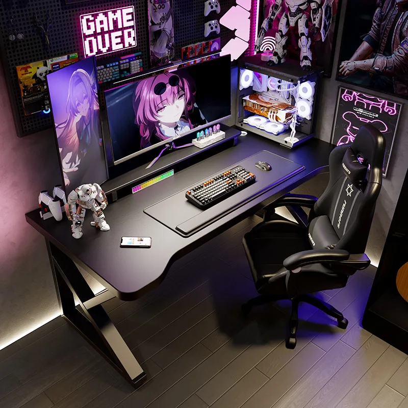 Gaming Ergonomic Desk Minimalist Home Office Study Bedroom Gaming Desk Laptop Desk Standing Desk Study Table Mesa Gamer