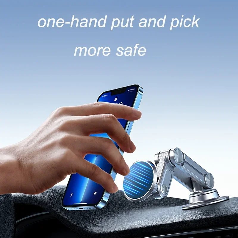 Magnetic Car Cell Phone Support Cellphone Holder Mobile Bracket Portable Stand Universal for Xiaomi iPhone Samsung Accessories