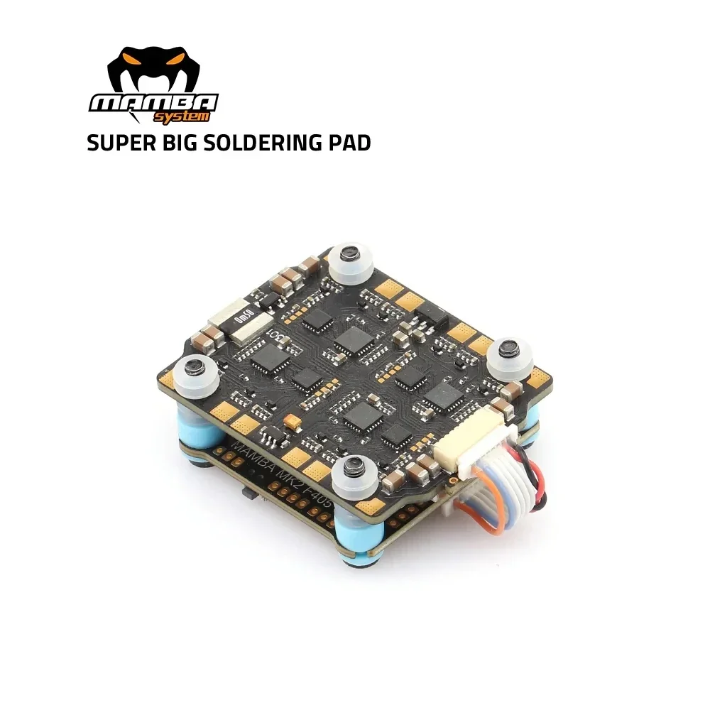 BoMaSDiatone Mamba F405MK2 V2 Stack Combo F405 MK2 V2 Betaflight Flight Controller F55 55A 4-6S 4in1 BLS ESC For FPV Racing Dron