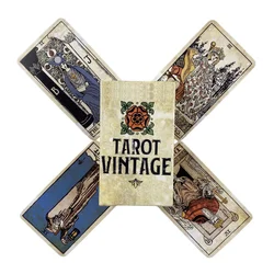 Tarot Vintage karty 78 Rider Deck Oracle angielskie wizje wróżbiarstwo edycja Borad gry