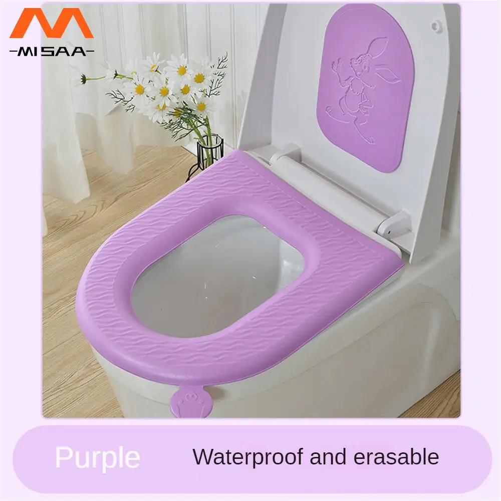 Eva Adhesive Waterproof Quick-drying Comfortable Best Selling Cushion Cute Top-rated Toilet Seat Pad Thickened Portable Non-slip