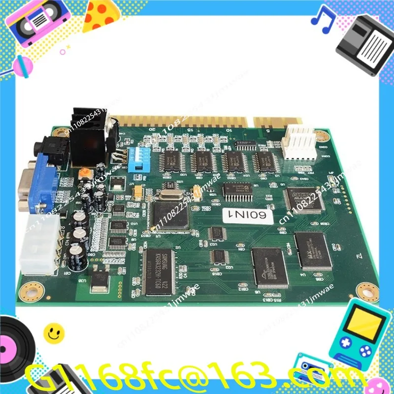 Game Console Motherboard Accessories 60 in 1 (vertical Screen) Circuit Board