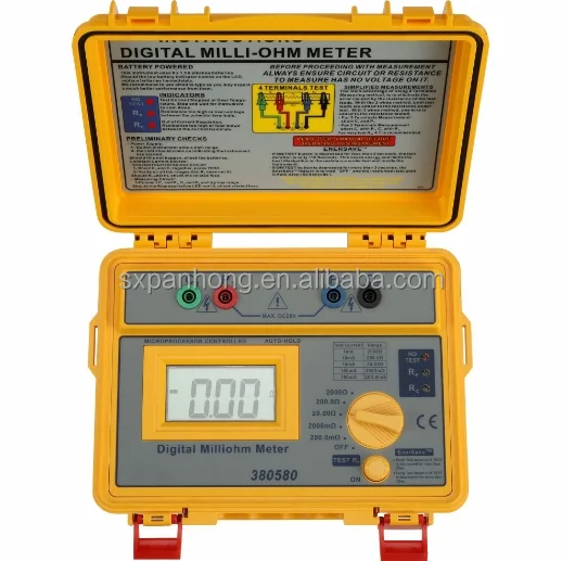 

Hot Sale 380580 - Battery Powered Milliohm Meter in Stock