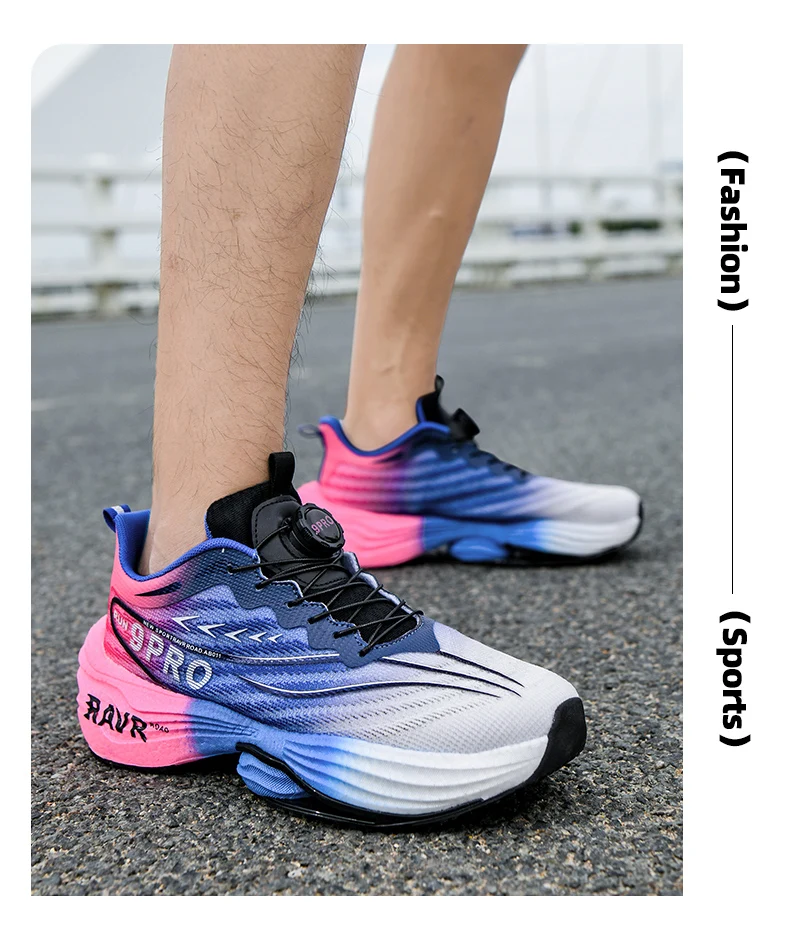 Männer Neue Turnschuhe Carbon Platte Dämpfung Laufschuhe 9PRO MAX Jogging Atmungsaktive Mesh Rutschfeste Outdoor Schuhe Off-road Schuhe – Detail 11
