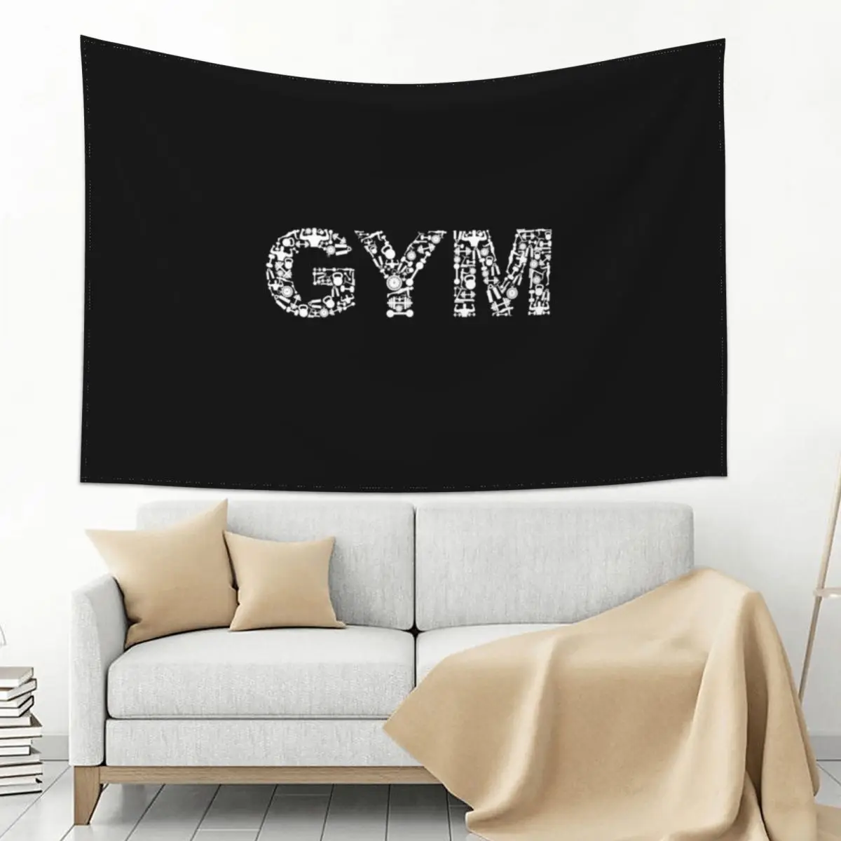 

Gym Tapestry Home Decoration