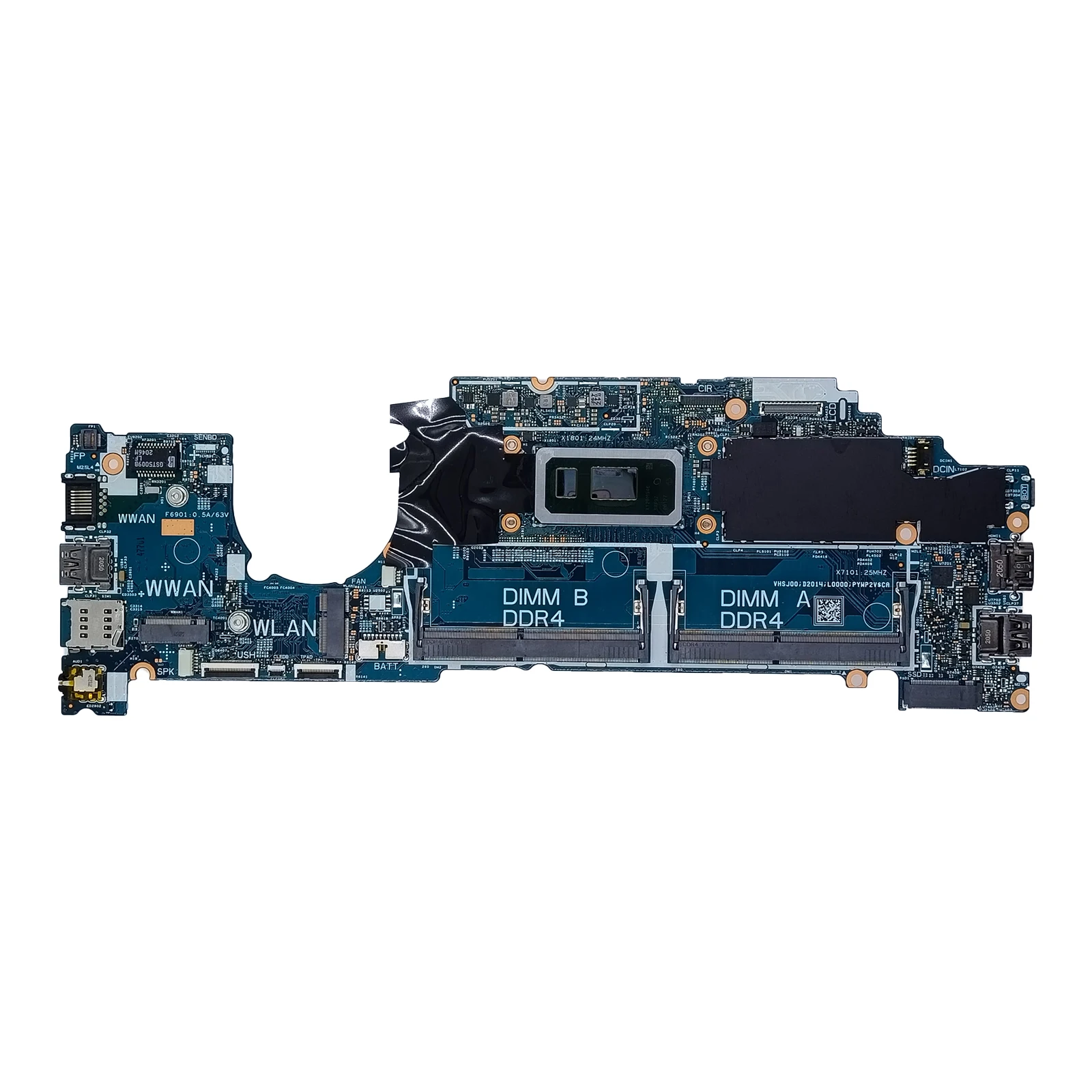 

18828-1 для ноутбука Dell Latitude 5300, материнская плата i5-8365U i7-8665U, материнская плата 0M4J82 01XY7X