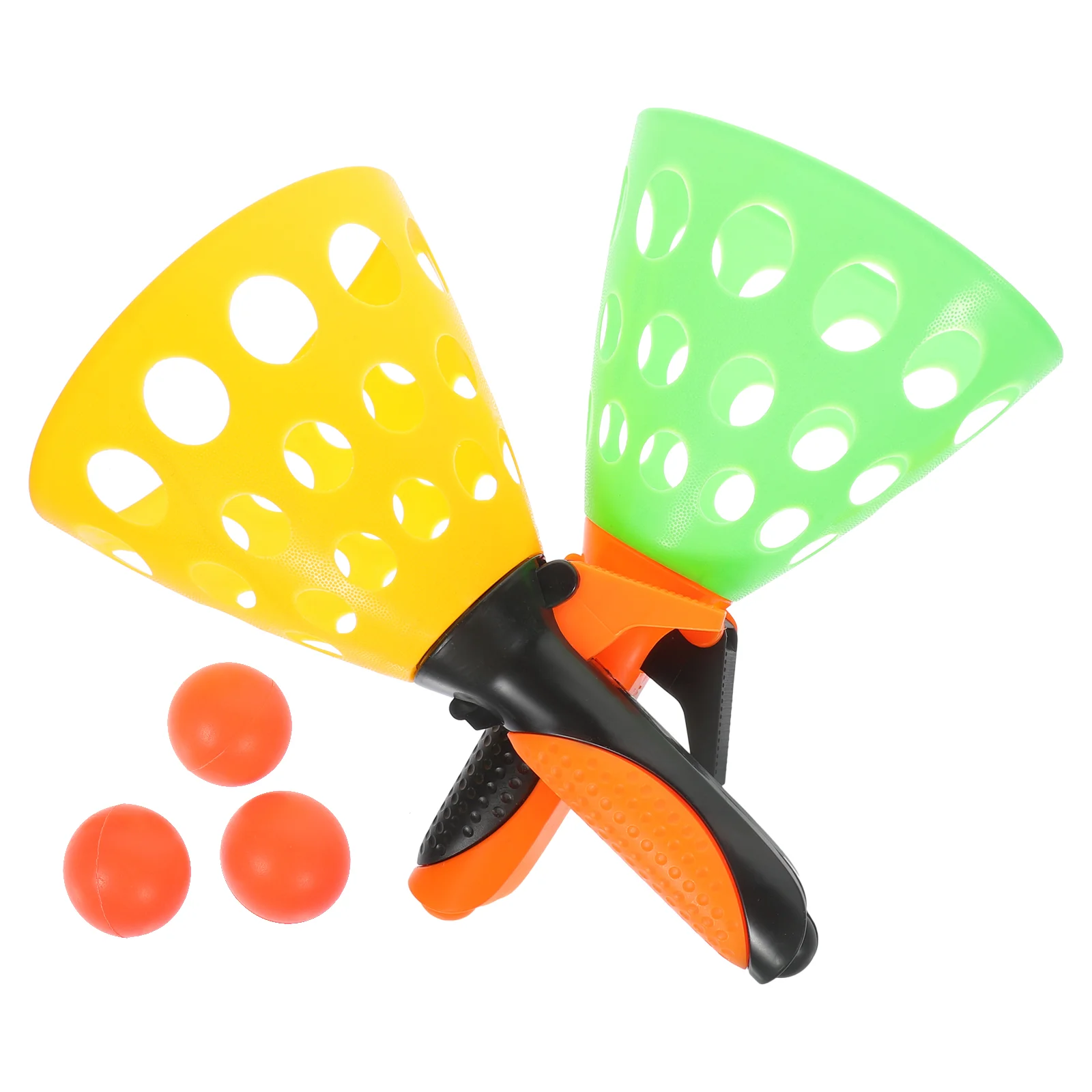 Launch and Catch Balls Game Toss Game Children Outdoor Garden Backyard Play Activity Launch and Catch Balls