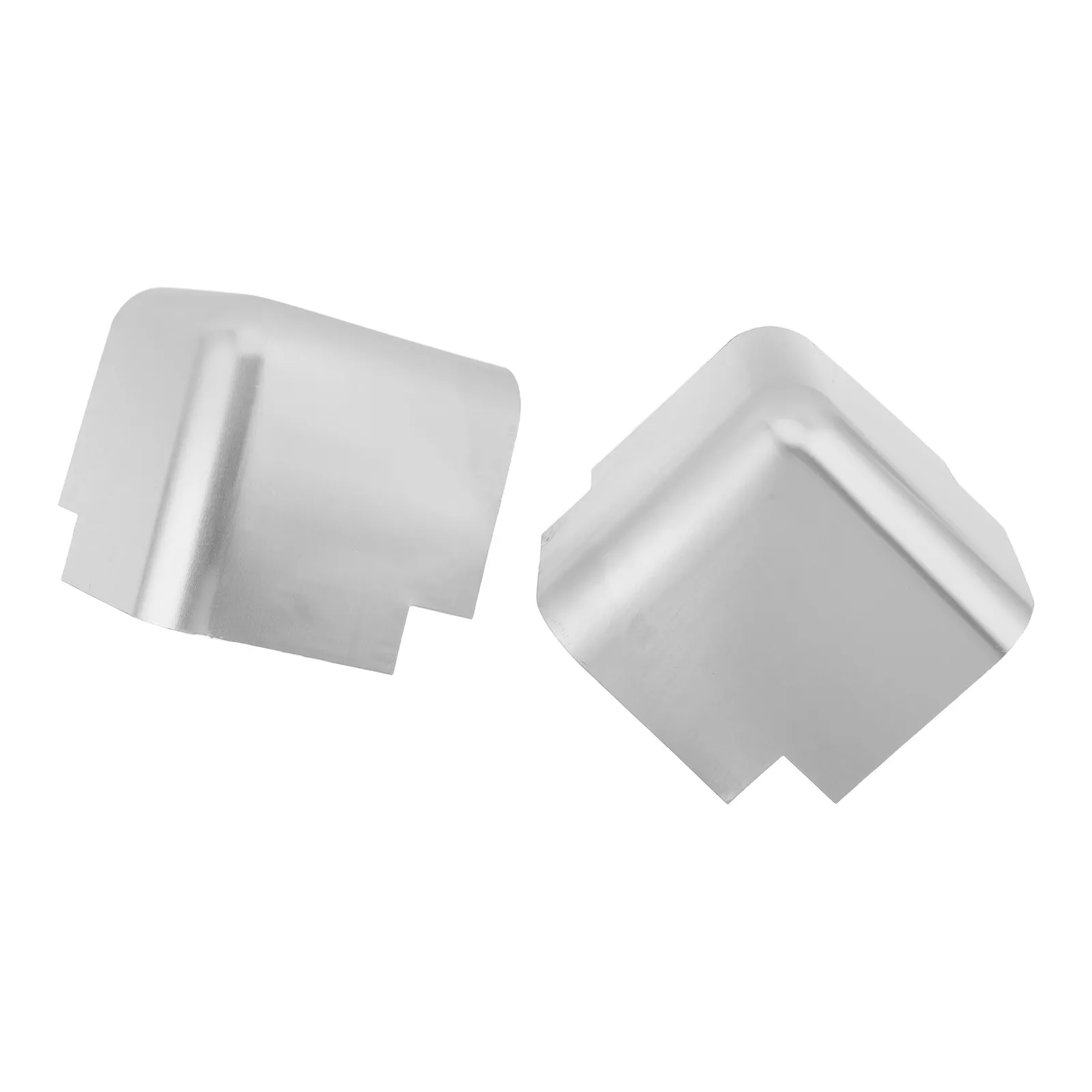 

2Pcs Heavy Duty Truck Corner Protectors Aluminum Edge Guards Cargo Load Corner Wrap Refrigerated Truck Body Shipping Container