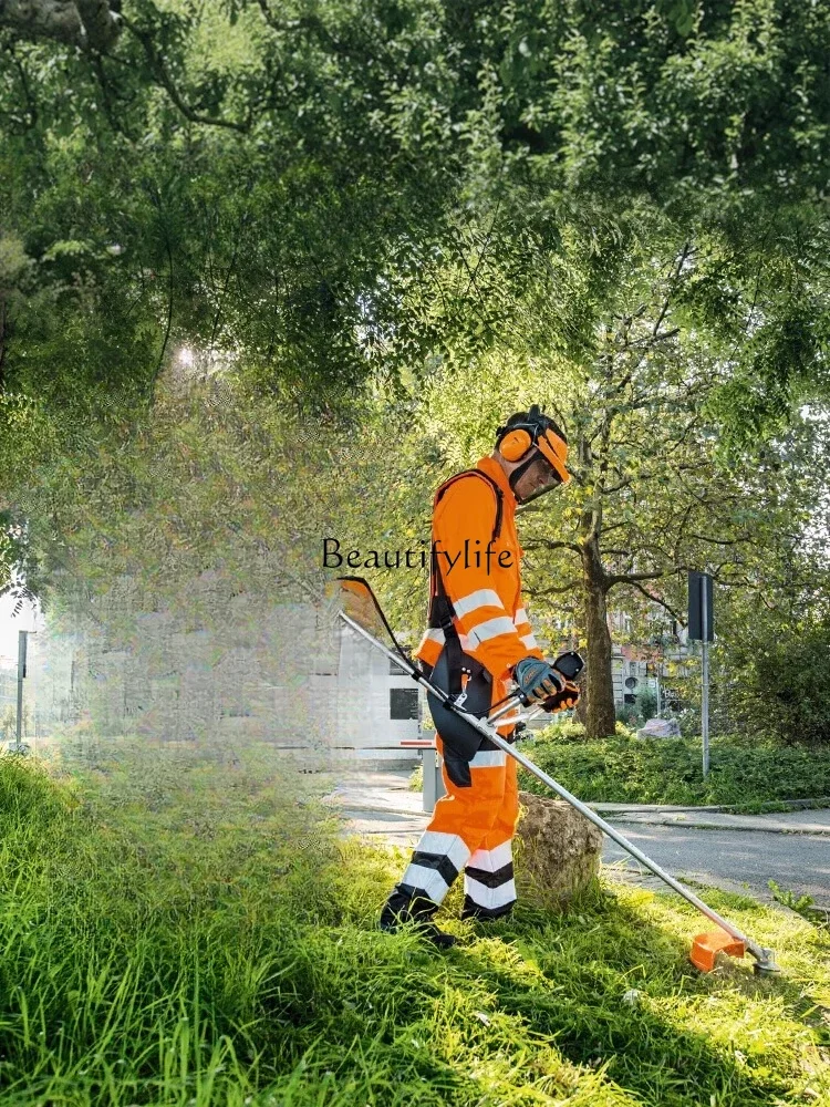 High-Power Two-Stroke Petrol Driven Mower Agricultural Grass Trimmer Backpack Weeding Machine