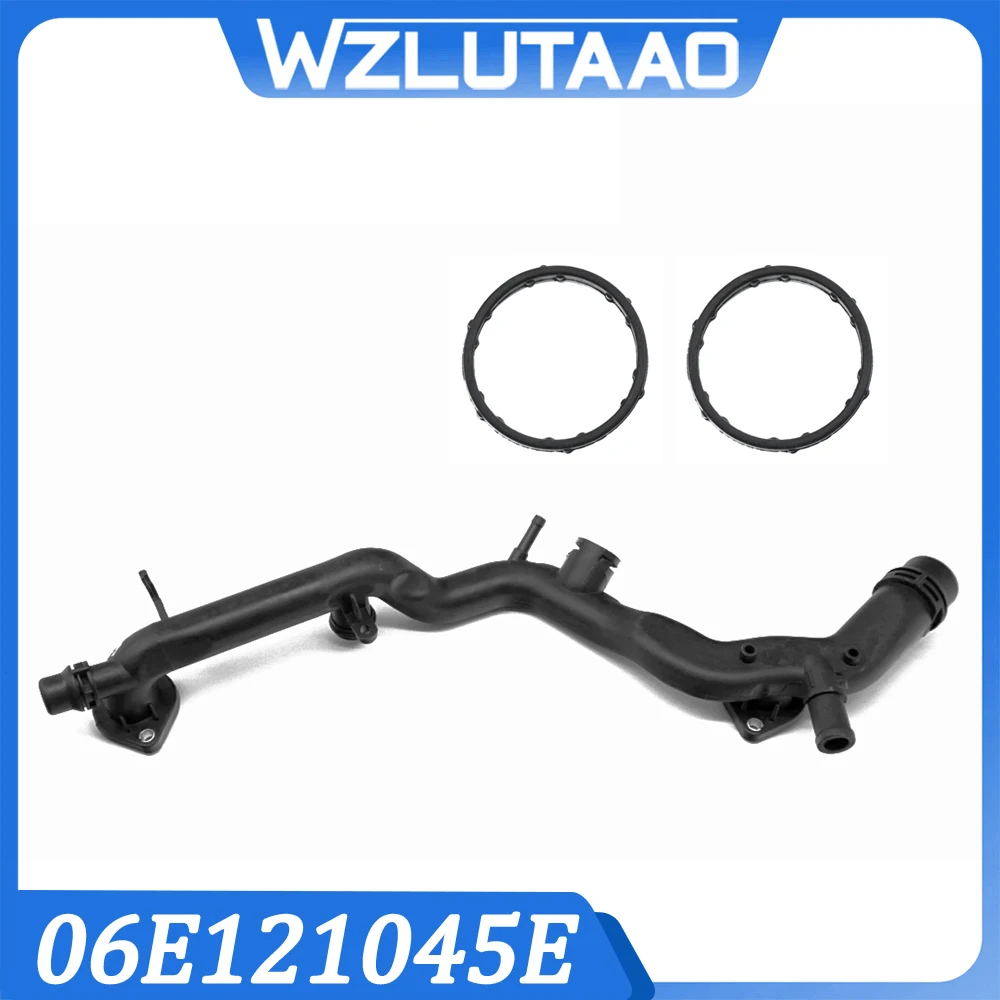

Engine Plastic Water Pipe Coolant Pipe Antifreeze Hard Water Pipe For Audi A6 C6 A4 B7 3.0L 06E 121 045 E 06E121045E 06E121045R