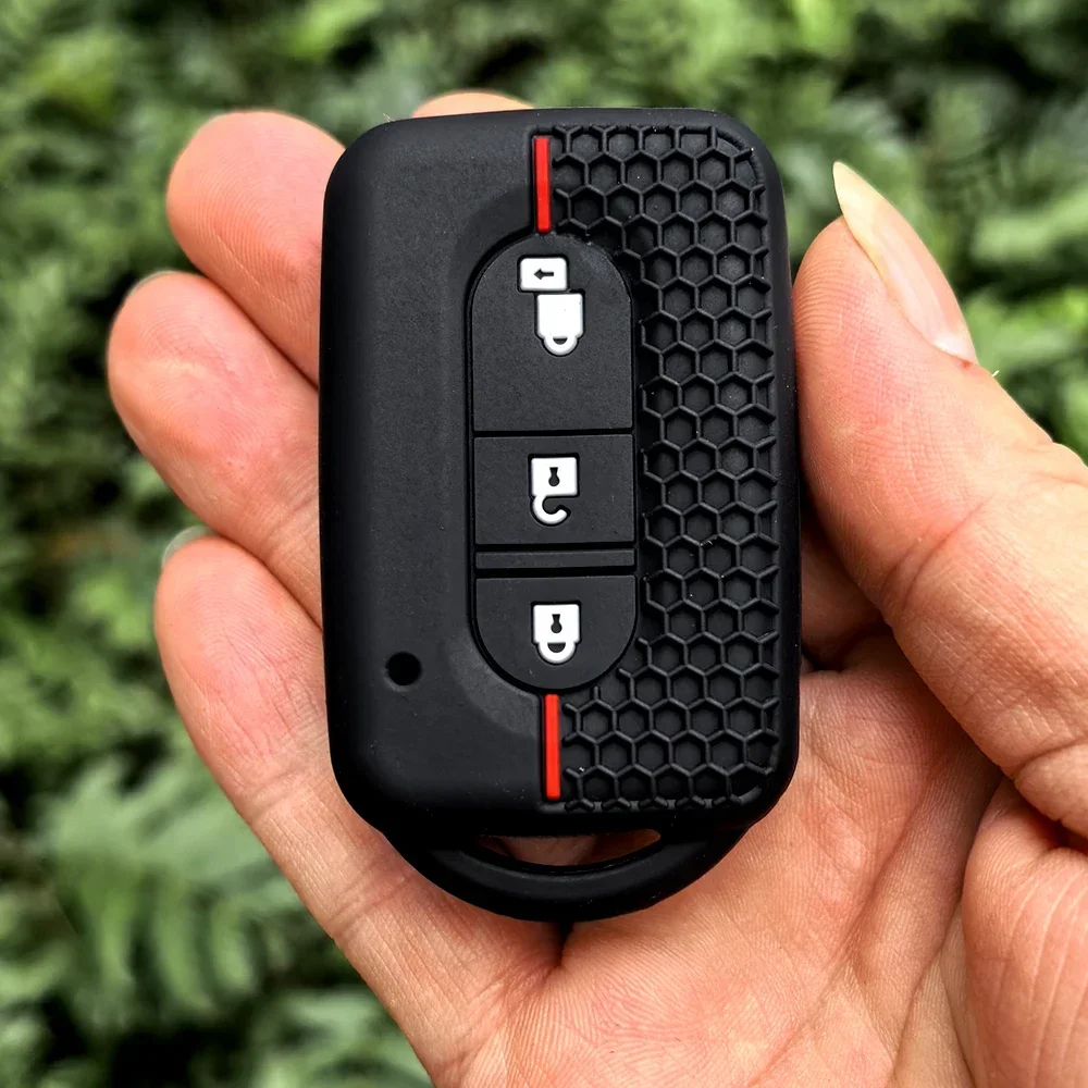 High Quality Leather Key Case Cover Shell Holder Keychain For Nissan Tiida NV200 Pathfinder R51 Qashqai G10 Car Accessories