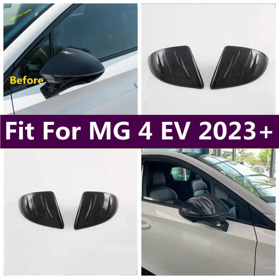 

Outer Door Rearview Mirror Decoration Frame Cover Protector Shell Trim Housing Car Styling Fit For MG 4 EV 2023 2024 Accessories