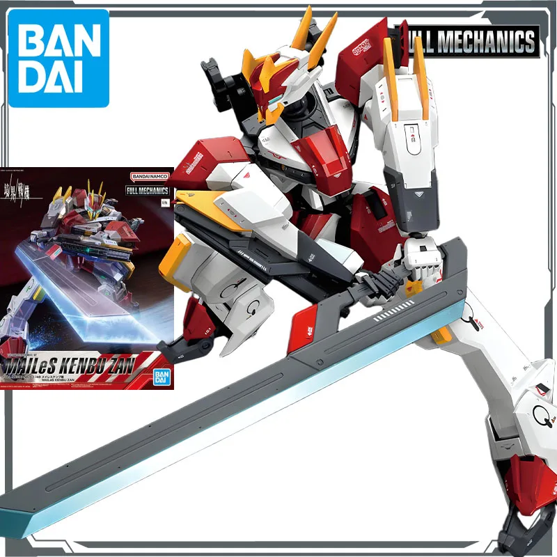 

Bandai оригинальный комплект моделей GUNDAM FULL MECHANICS MAILES KENBU ZAN 1/100 аниме фигурка в сборе модель игрушки модель подарки для мальчиков