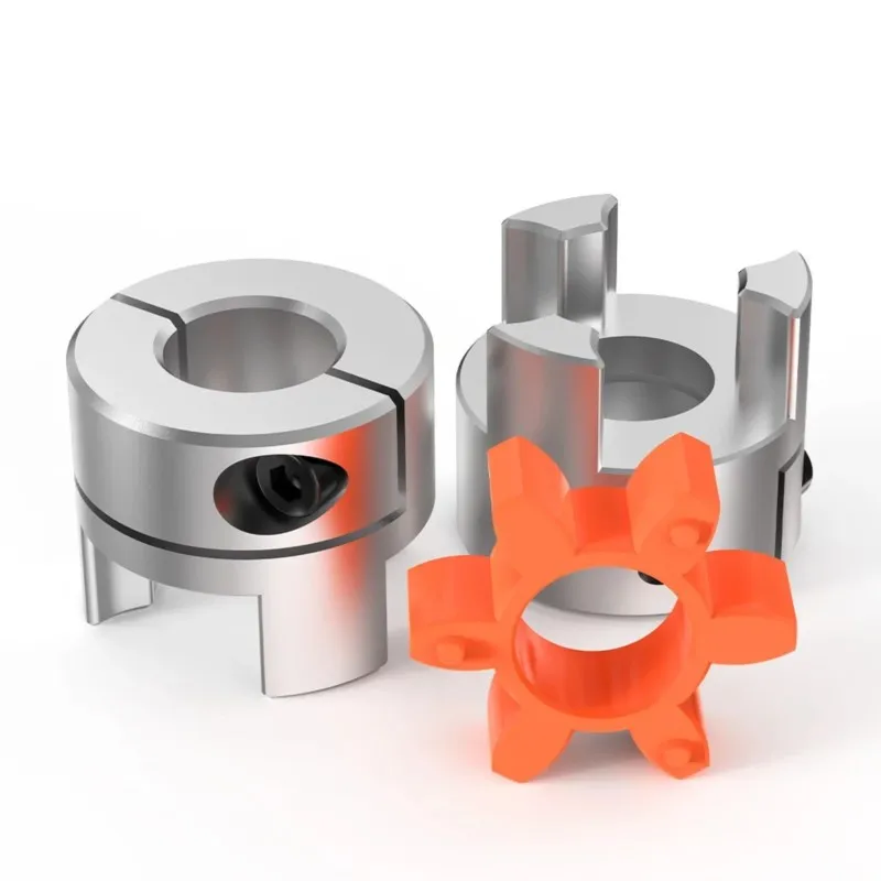 2pcs Jaw Shaft Coupler D20L25 Aluminium Plum Flexible Shaft Connector Flexible Coupler 4/5/6/6.35/7/8/9/10 mm for CNC Machine