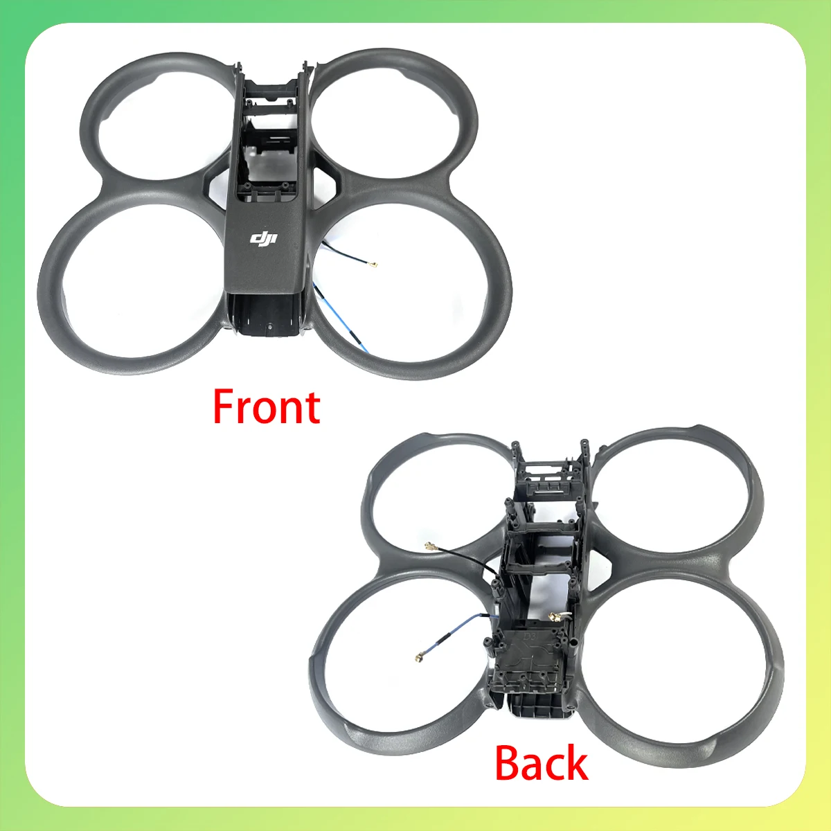 Оригинальный дрон Avata2 со стабильными верхними и нижними корпусами, подходит для деталей обслуживания серии DJI Avata.