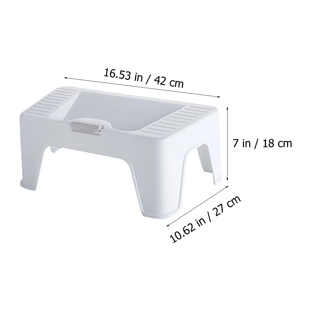 

1Pcs Bathroom Toilet Footstool Roller Massager Design Nonslip Practical Home Office Use Training Bathroom Footstool