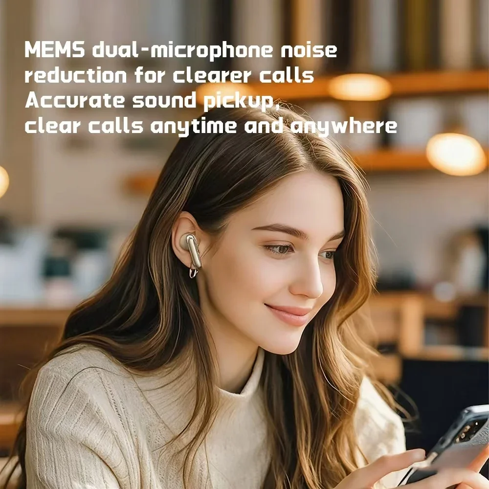 سماعات أذن بلوتوث لاسلكية جودة صوت هاي فاي 30 ساعة عمر البطارية تصميم فريد من نوعه على شكل قذيفة البيض بلوتوث 5.4 ميكروفون MEMS الضوضاء