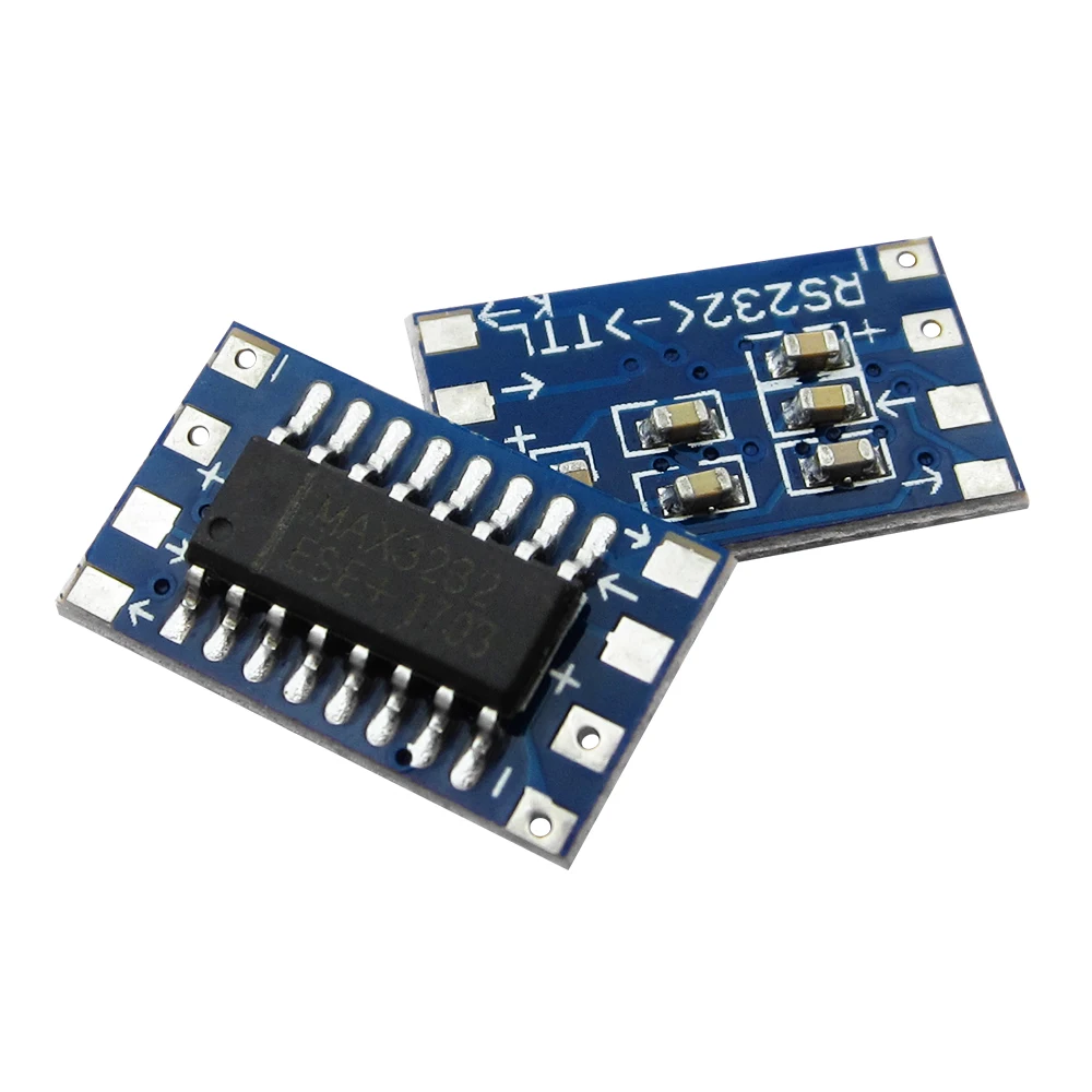 MCU Mini RS232 to TTL Converter Adapter Board Module MAX3232 3-5 V Electronic Parts Development Serial Port