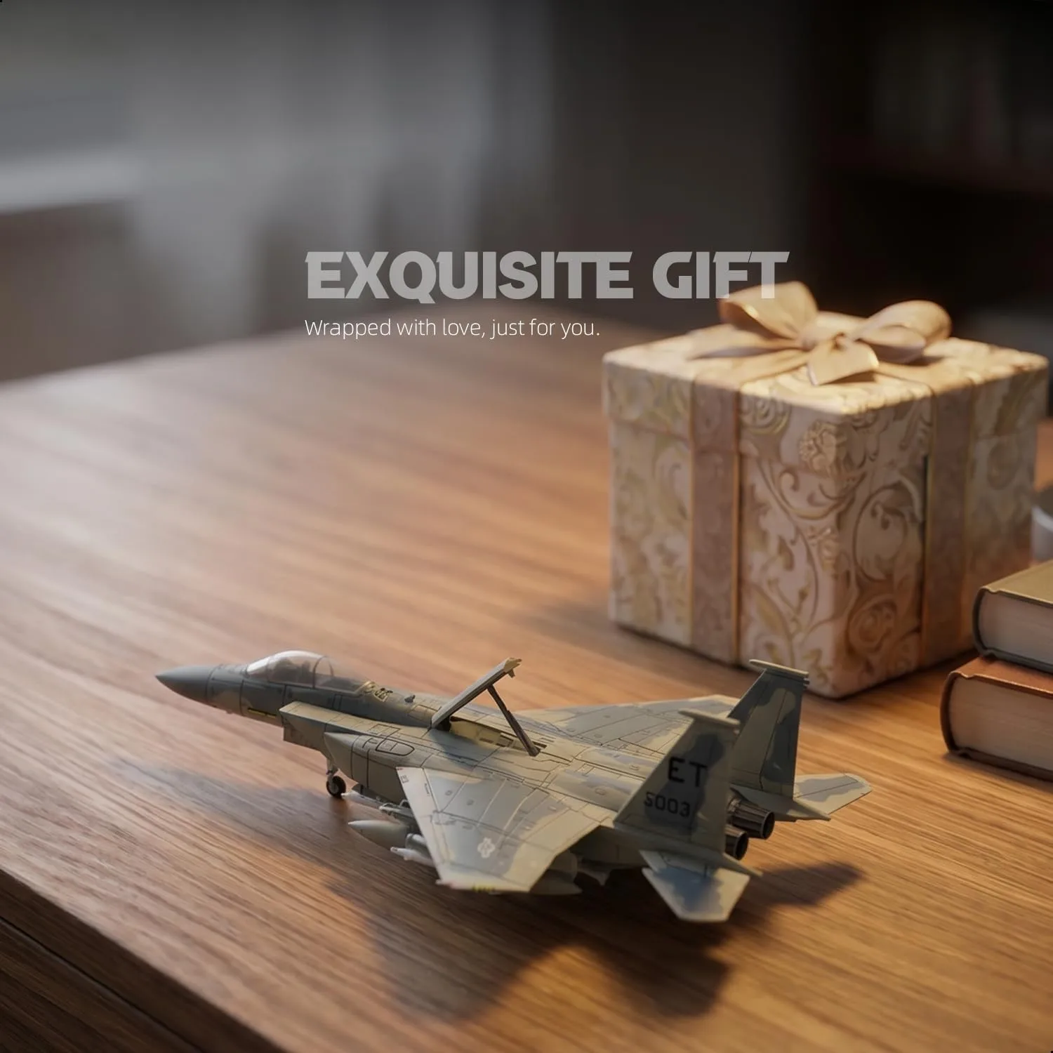 1/72 F-15EX Eagle II American Air Force Fighter Jet Easy Snap Build Model Toy Kit F15 Airplane Assembly Model with Stand Gift view 5
