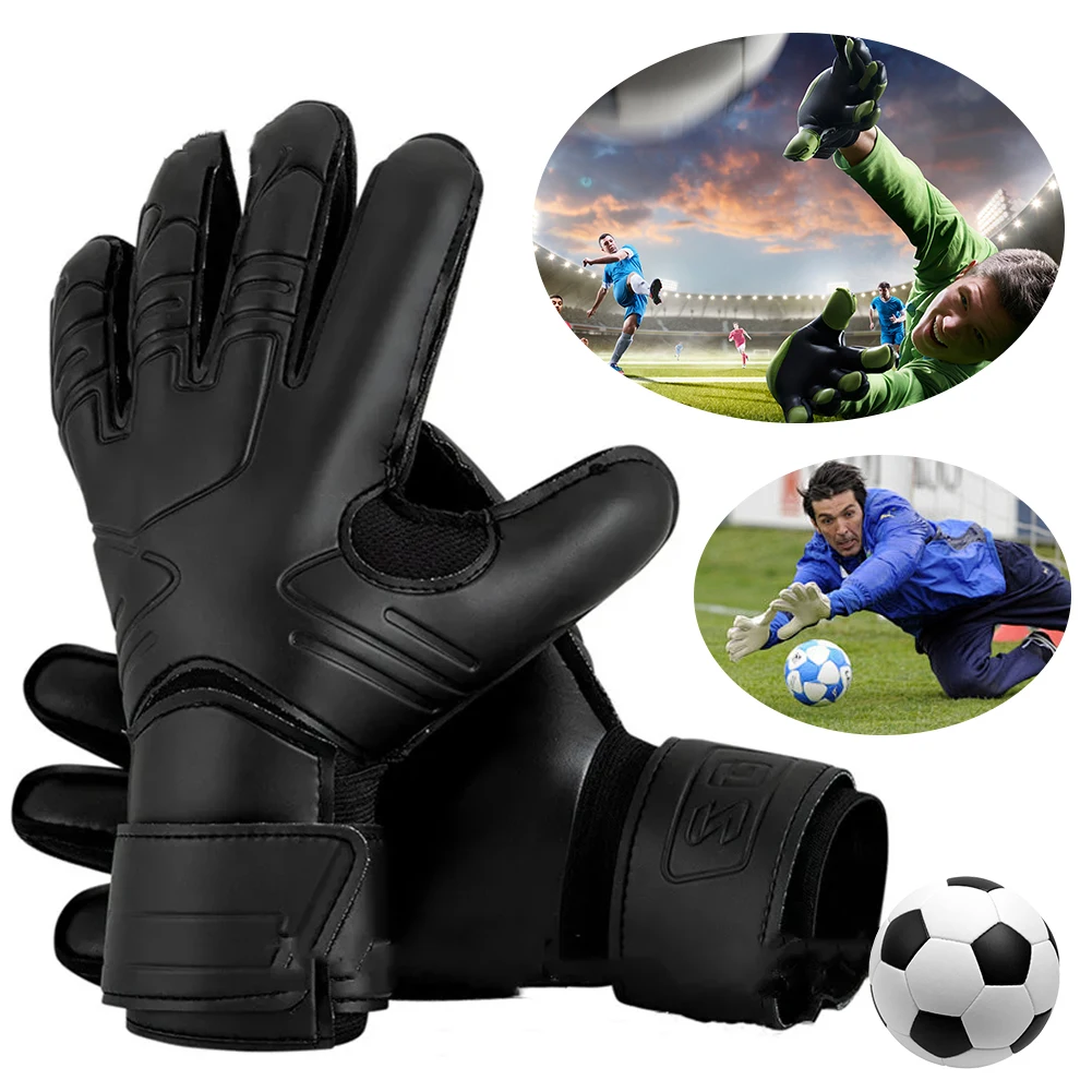 Guanti da portiere di calcio addensati calcio traspirante protezione professionale adulti guanti da portiere di calcio per adolescenti